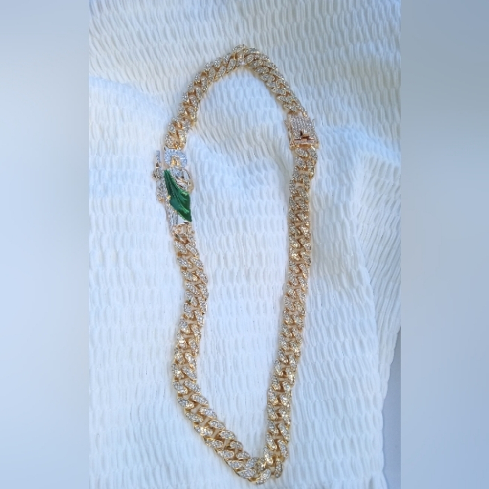 14k gold plated San Judas Tadeo "Saint Jude" necklace